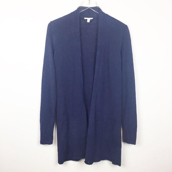 Eileen Fisher Navy Organic Linen Long 